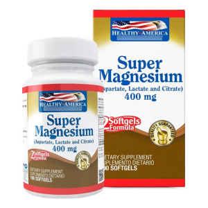 Super Magnesium 400 Mg X100 Cap - Unidad a $699