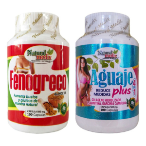Fenogreco + Aguaje Plus + Regalo – 100 Cápsulas C/U