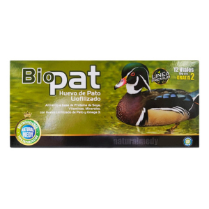 Biopat Huevo de Pato Liofilizado – Natural Medy