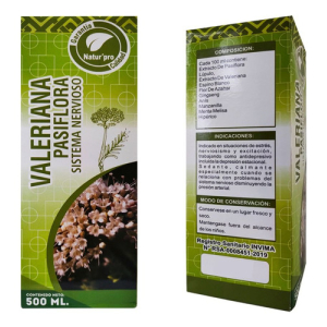 Valeriana + Pasiflora 500 ml – Natur’Pro