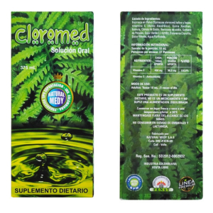Cloromed Clorofila 375 ml – Desintoxicante Natural