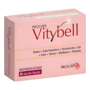 Vitybell Procaps – 30 Cápsulas | Suplemento para piel y cabello