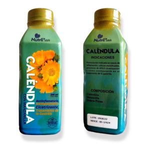 Caléndula Antiinflamatorio 500 ml – Digestivo y Cicatrizante Natural