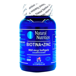Biotina 900mcg + Zinc X60 Cap Neutro