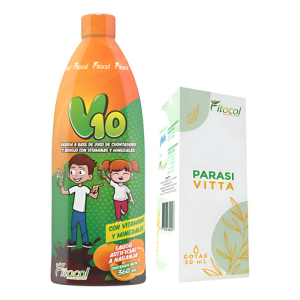 Jarabe V10 + Parasivitta Natural