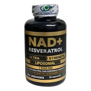 Nad + Resveratrol Liposomal 1500 Mg Invima X100 Capsulas Neutro
