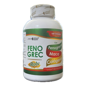Fenogreco Alolv Con Maca Y Colageno X100 Natural