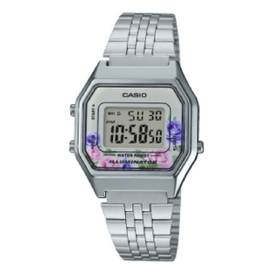 Reloj Casio La680wa-4cdf Mujer 100% Original Plateado Gris Gris