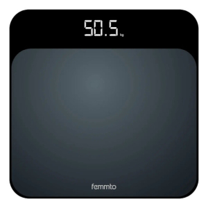 Bascula Digital Personal Corporal 180 Kg Diseño Minimalista Negro 1.5v