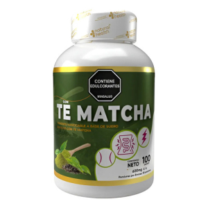 Te Matcha Natural Suplemento Antioxidante Energia Natural Sin Sabor