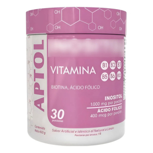 Inositol Myo En Polvo 450gr Regulador Hormonal Fem Limón