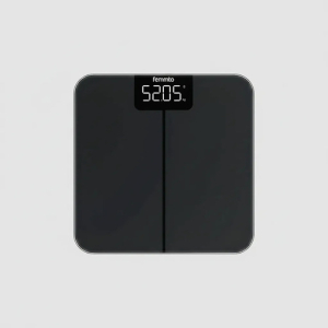 Bascula Isora Digital Con Bluetooth Moderna Minimalista Negro