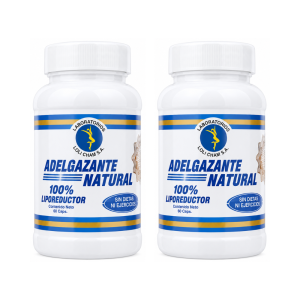 Adelgazante Natural Pack X2 Frascos | Tratamiento 4 Meses